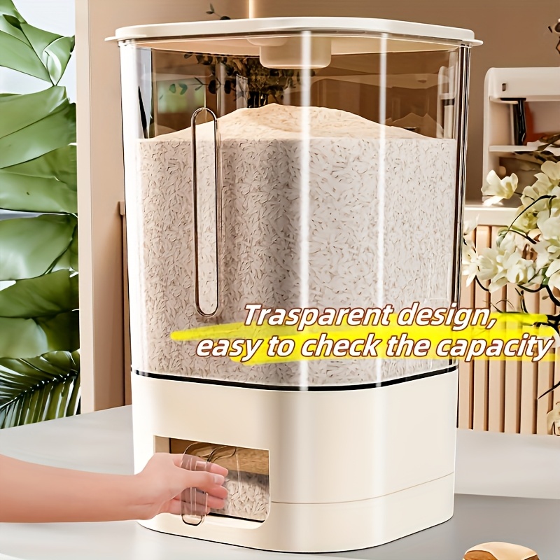 14LB Rice Dispenser, Large Gra - đánh giá và giá Kitchen Gadgets Organizer