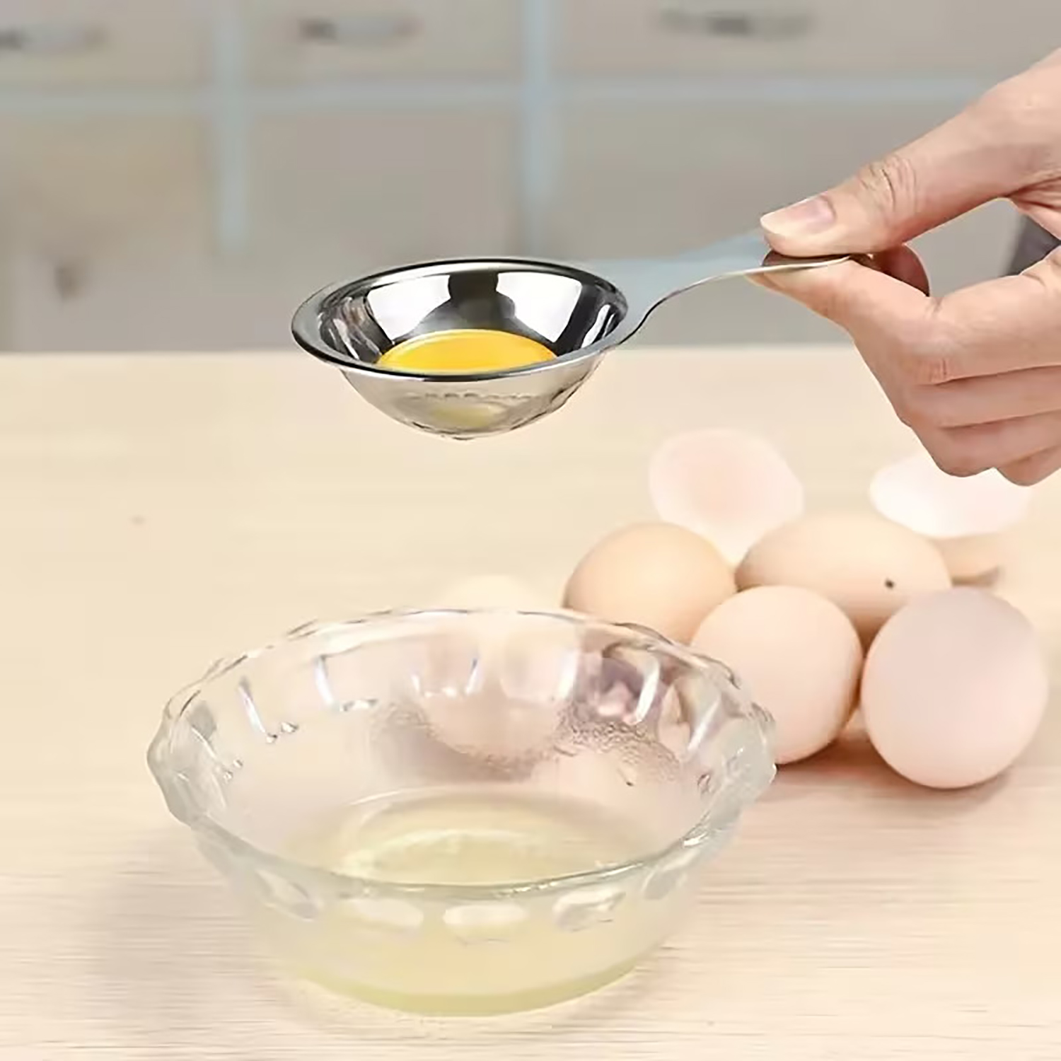 Stainless Steel  Egg Separator - đánh giá và giá Egg Separator Tool
