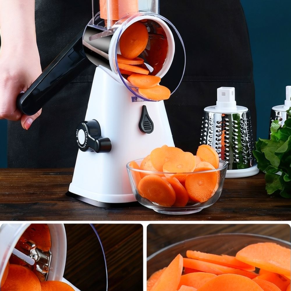 Rotary Food Slicer Grater Shre - đánh giá và giá Kitchen Helper Gadgets