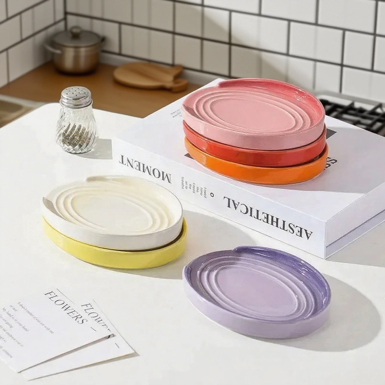 15cm Porcelain Spoon Rest,Kitc - đánh giá và giá Kitchen Helper Gadgets