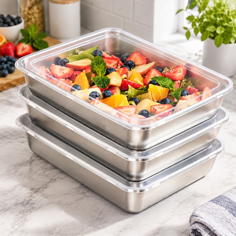 Triple Pack Stainless Steel Fo - đánh giá và giá Kitchen Gadgets Organizer