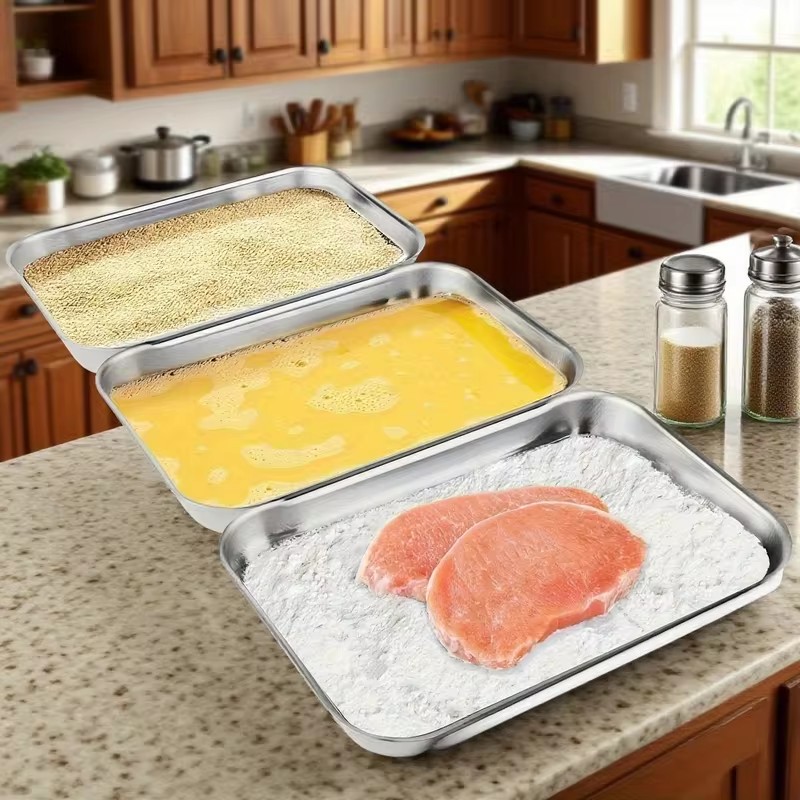 Triple Pack Stainless Steel Fo - đánh giá và giá Kitchen Gadgets Organizer