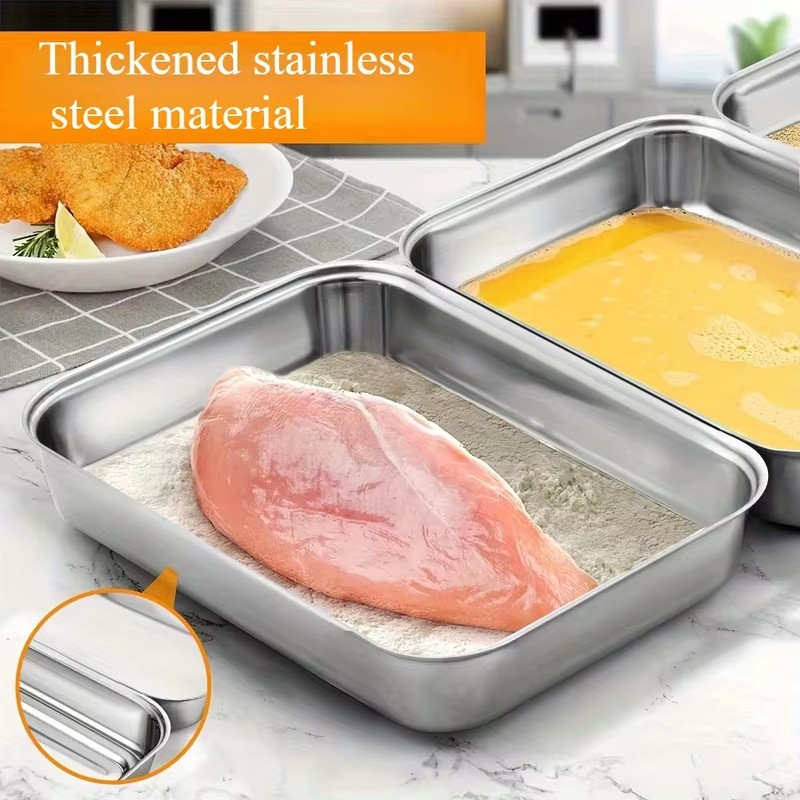 Triple Pack Stainless Steel Fo - đánh giá và giá Kitchen Gadgets Organizer